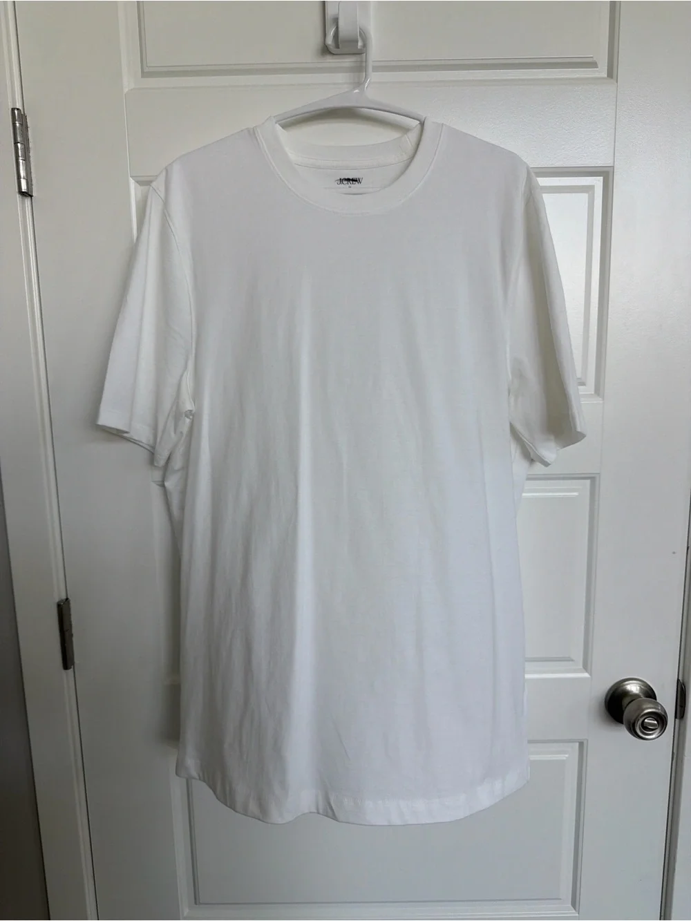 J.Crew Factory Essential Tee Men’s Medium Tall White Crewneck T-Shirt NWT